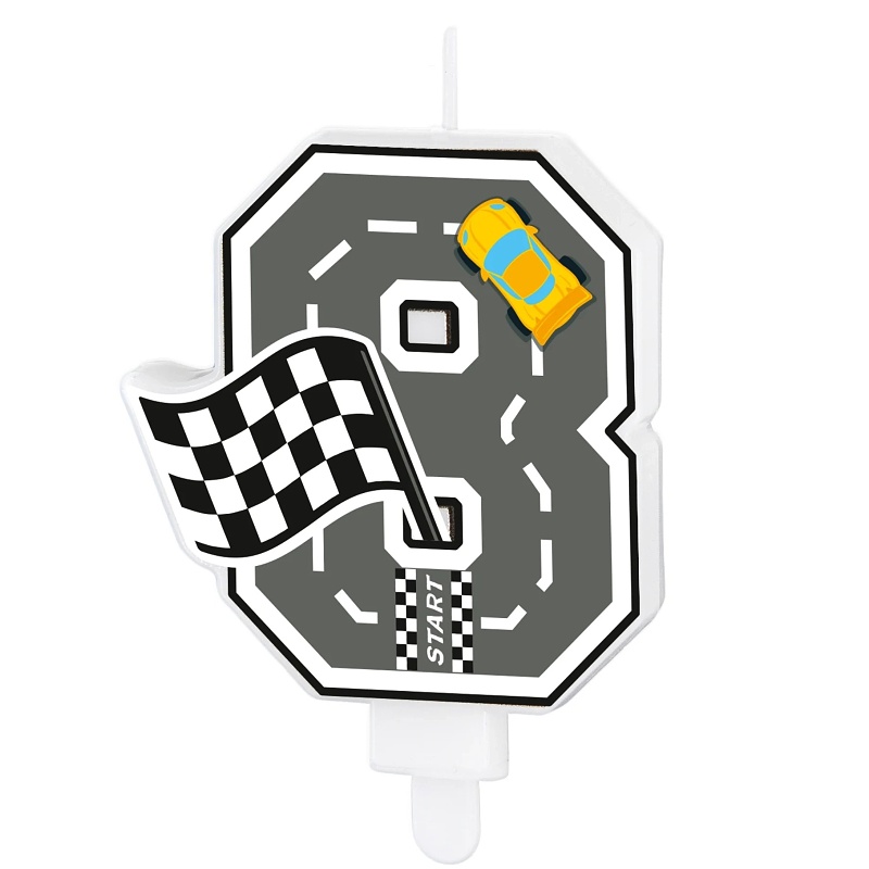 Svíčka závodní auto č.