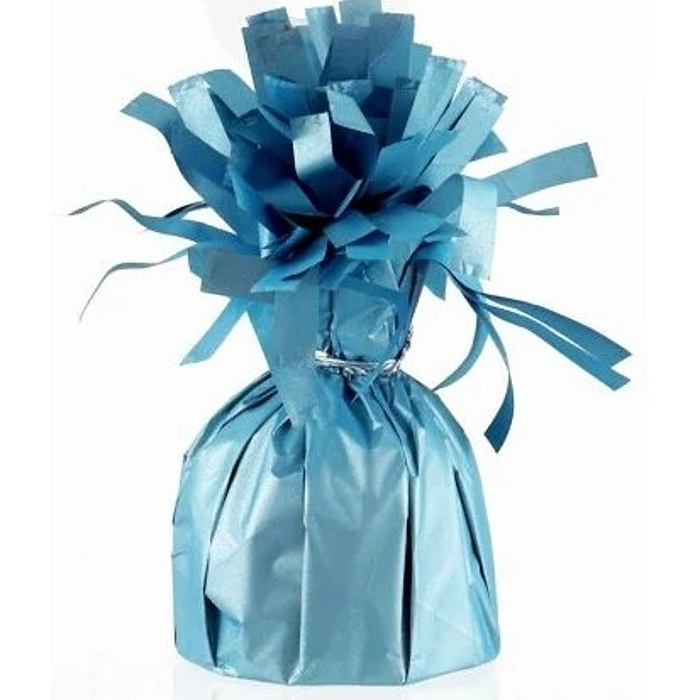 Těžítko na balónky světle modré