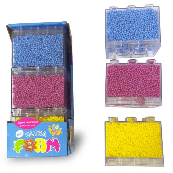 ULTRA FOAM 3 PACK - MINI (balení 3 kusů modrá, nachová, žlutá)