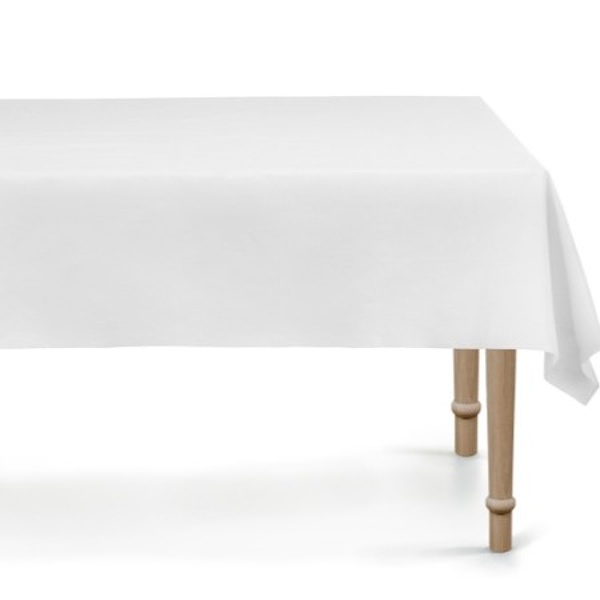 Ubrus bílý 137x183 cm