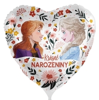 Balnek fliov Anna & Elsa Krsn narozeniny 43 cm