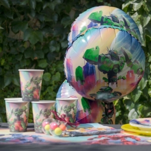 Balónek fóliový Autorobot 45cm