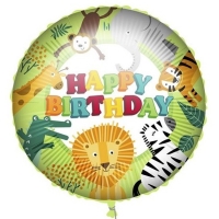 Balnek fliov Happy Birthday Zoo 46 cm