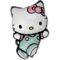 Balnek fliov Hello Kitty postava 74x49cm