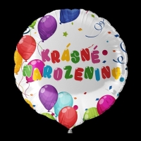 Balnek fliov Krsn narozeniny 45 cm