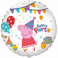 Balónek fóliový Peppa Pig Party 46 cm