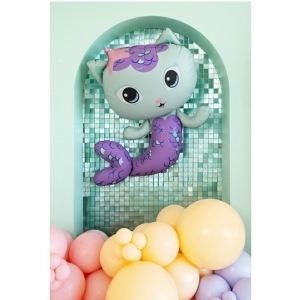 Balónek fóliový MerCat Gabby's Dollhouse 80x82 cm