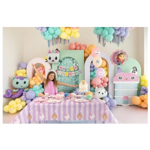 Balónek fóliový MerCat Gabby's Dollhouse 80x82 cm