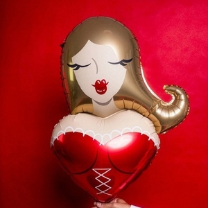 Balónek fóliový Žena 57x75 cm