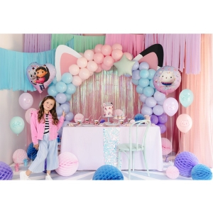 Balónek fóliový srdce Gabby's Dollhouse 35 cm