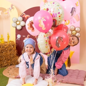 Balónky latexové Koníci 30 cm 6 ks