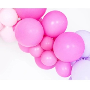 Pastelové balonky latexové fuchsiové