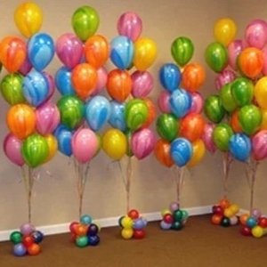 Balónky latexové vodovkové 30 cm 10 ks