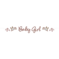 Banner "Baby Girl" rov 200 cm