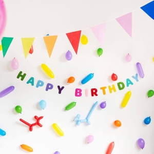 Banner vlaječkový multicolour 6 m