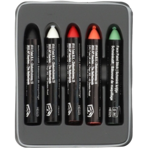 Barvičky na obličej v tužce Halloween BoOo 5 ks