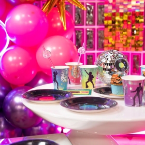 Brčka papírová Retro 6 ks