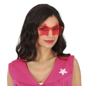 Brýle hvězdy růžové