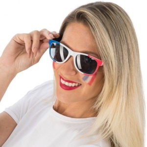 Brýle červeno-bílo-modré