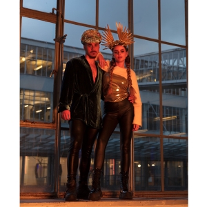 Čelenka Bohyně zlatá