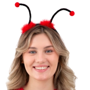 Čelenka s červenými tykadly