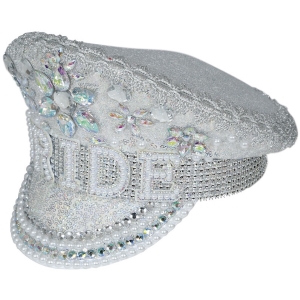 Čepice Bride to be diamantová s křišťály