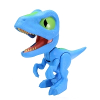 Dinosaurus Velociraptor modrý