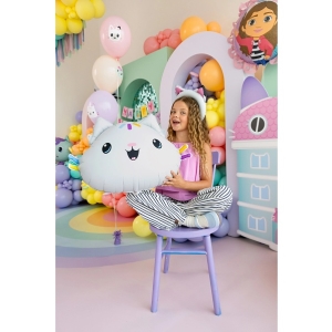 Balónek fóliový Gabby's Dollhouse Cakey 67x43 cm