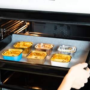 Formičky na pečení černo-zlaté 10ks