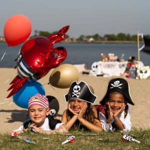 Frkačky papírové Piráti 6 ks