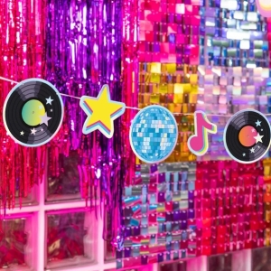 Girlanda Retro Disco 150 cm