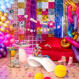 Girlanda Retro Disco 150 cm