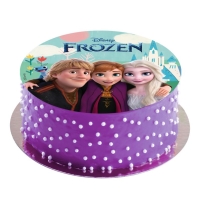 Jedl papr na dort Frozen 20 cm