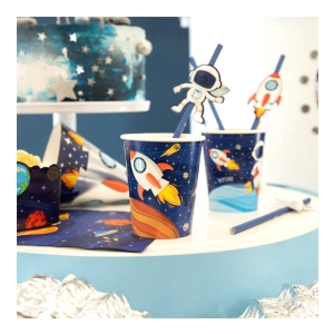 Kelímky papírové Vesmír 220 ml 8 ks