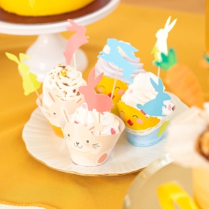 Košíčky na muffiny Zajíčci 4 ks