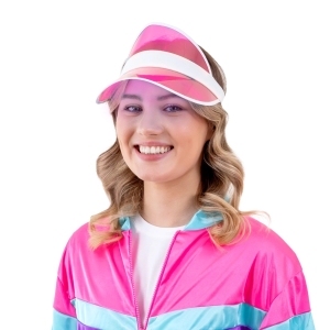 Kšiltovka s růžovým průhledem