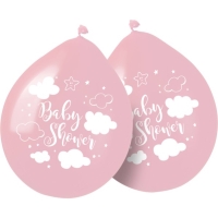 Latexov balnky Baby Shower rov 30 cm 8 ks