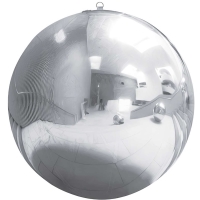 Nafukovac zrcadlov baln stbrn 120 cm