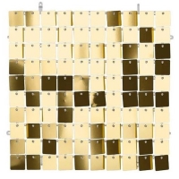 Panel dekoran, zlat barva, 30x30 cm