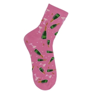 Ponožky Prosecco růžové v plechovce