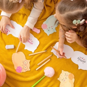 Pozvánky Kočky 6 ks