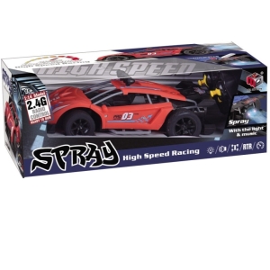 RC auto 1:14 s mlhovm efektem erven