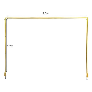 Rám horizontální na balónky ke stolu 260x100cm