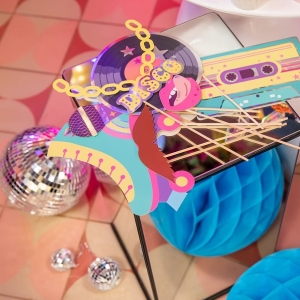 Rekvizity do fotokoutku Retro 18 ks