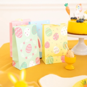 Sáčky velikonoční papírové 4 ks