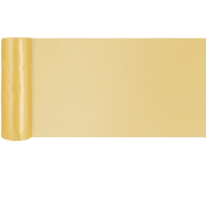 Satén zlatý 16cm x 9m