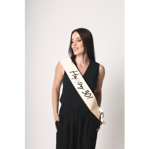 Šerpa Happy 30 krémová 76 cm