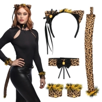 Set roztomil Leopard