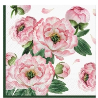 Ubrousky paprov Charming Blossom 33x33cm 20ks