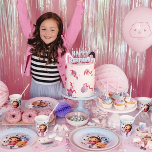 Uborusky papírové Gabby's Dollhouse 33x33 cm 20 ks